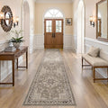 Vintage Hallway Runner Rug 2x10: Large Soft Washable Entryway by COTILED