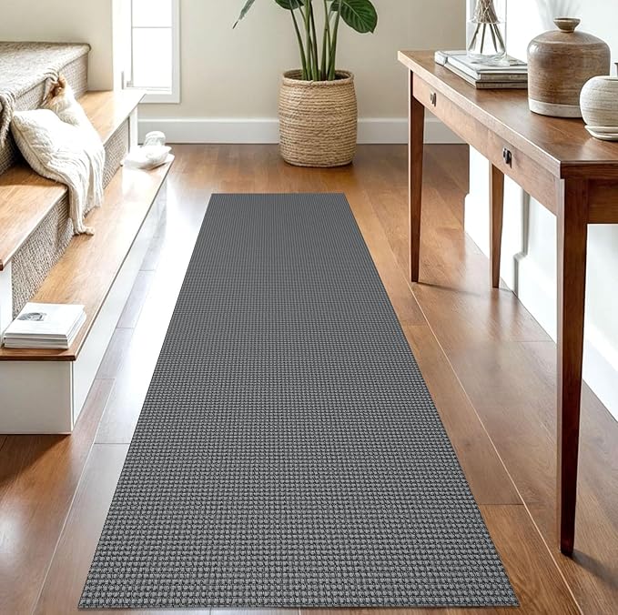 IOHOUZE Washable Runner Rug 2.6x8 Non Slip Rubber Backed Wide Hallway Runner by iOhouze