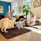 OLANLY 6x7 Area Rugs for Living Room Bedroom, Machine Washable Soft Fluffy - Image 5