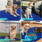 OLANLY Dog Door Mat for Muddy Paws 47x20, Absorbs Moisture and Dirt, Absorbent - Image 7