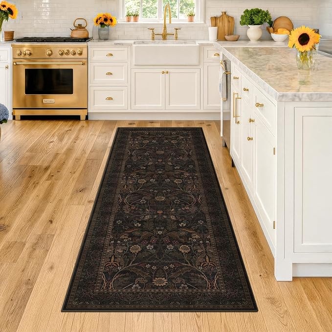 Washable Hallway Runner Rug 2'6"x8' - Image 3