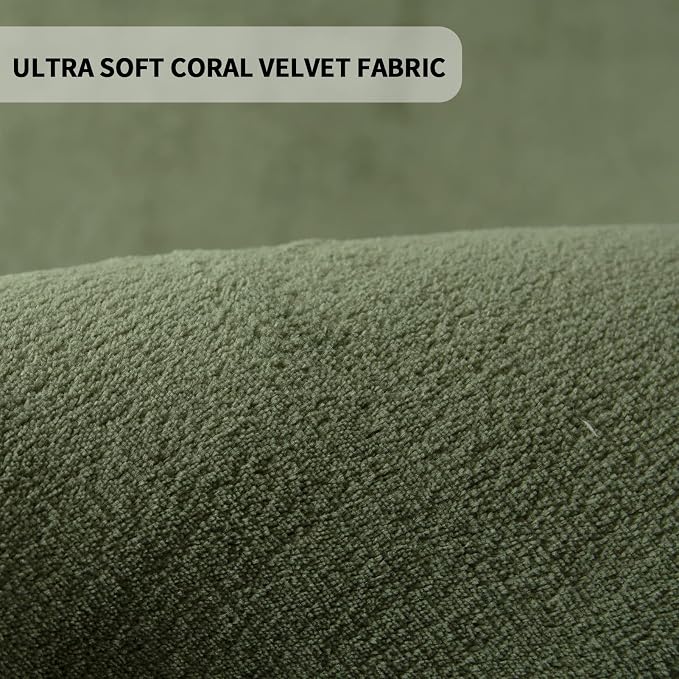 MAXYOYO Coral Velvet Area Rug, Thick Japanese Tatami Mat Living Room Carpet - Image 8