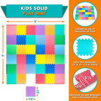 ProSource Baby Play Mat, Soft Foam Floor Tiles - Image 2