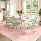 RELEANY Washable Area Rugs 6'x9' Non-Slip Modern Abstract Soft - Image 3
