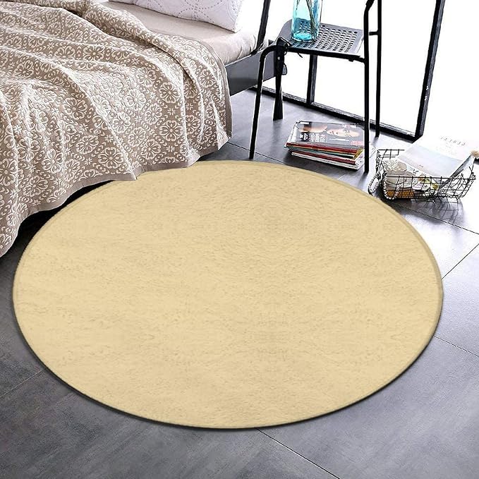 Large Round Area Rug Home Decor Modern Bathroom Rug Kitchen Office Circle Rug - Image 2