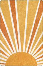 Lahome Boho Sun Print Area Rug - Image 2