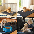 OLANLY Dog Door Mat for Muddy Paws 48x30, Ultra Absorbent Chenille Mud Doormat - Image 7