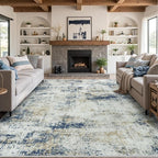 10x14 Area Rugs Living Room Rugs: Large Washable Rug - Image 9