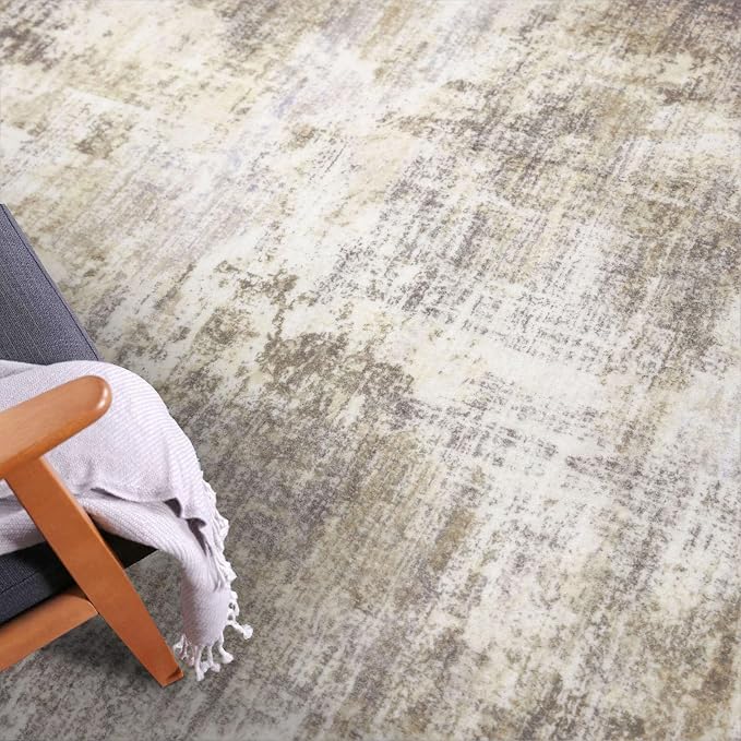 IOHOUZE Abstract Area Rug 4x5 Ft Washable Rugs - Image 7