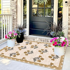 3x5 Floral Entry Rug - Image 4