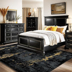 RELEANY Washable Area Rugs 7x10 Non-Slip Modern Abstract Soft - Image 2