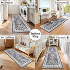 HEBE Washable Kitchen Rugs Runner 24"x72", Non Slip Hallway Runner Rug - Image 7