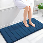 OLANLY Memory Foam Long Bathroom Rugs Runner 44x20, Super Soft Absorbent Bath by OLANLY