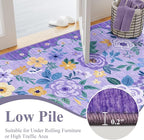DUKINO 6x9 Area Rug, Floral Rugs - Image 6
