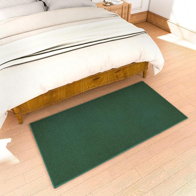 Area Rug with Non Slip Rubber Backing, Washable Soft Floor Carpet - Image 5