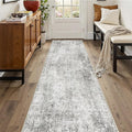 RELEANY Washable Area Rugs 2'x10' Non-Slip Modern Abstract Soft by RELEANY