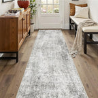 RELEANY Washable Area Rugs 2'x10' Non-Slip Modern Abstract Soft by RELEANY