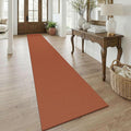KOZYFLY Orange 2.5'x18' Runners Rugs by KOZYFLY