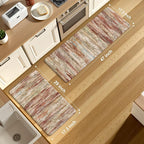 KIMODE Anti Fatigue Kitchen Mats, Farmhouse Kitchen Rugs Sets of 2, Non Slip - Image 3
