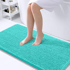 OLANLY Large Bathroom Rugs 40x24, Extra Soft Absorbent Chenille Bath Rugs by OLANLY