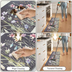 KIMODE Anti Fatigue Kitchen Mat, Farmhouse Floral Kitchen Rugs, Kitchen Floor - Image 5