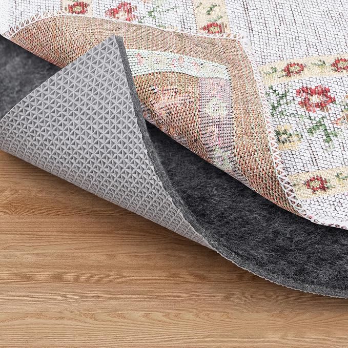 BALEINE Felt Non Slip Rug Pads, Extra Large 1/8" Thick Felt and Rubber Backing by BALEINE