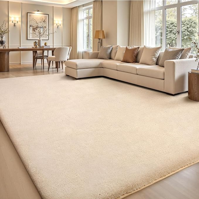 Sour Lemon 6x9 Area Rugs for Living Room, Soft Large Area Rug Fluffy Rugs for by SourLemon