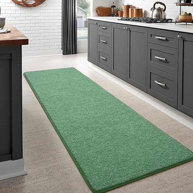 Keeko Soft Hallway Runner Rug, 2x8 Bedside Runner Rugs - Image 5