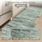 KIMODE Kitchen Mats Cushioned Anti Fatigue, Abstract Kitchen Rugs Sets of 2 - Image 9