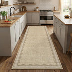 GarveeHome 2.5x8 Runner Rug for Hallway Washable Kitchen Rugs Non Slip Solid - Image 2
