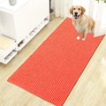 OLANLY Dog Door Mat for Muddy Paws 47x24, Ultra Absorbent Chenille Mud Doormat by OLANLY