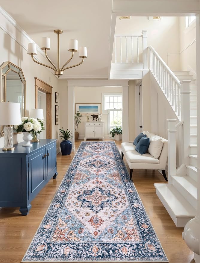 SERISSA Runner Rug for Hallways, 3x10 Washable Non Slip Kitchen Runner Rug - Image 2
