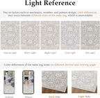 8x10 Blue Cream Washable Area Rug - Image 9