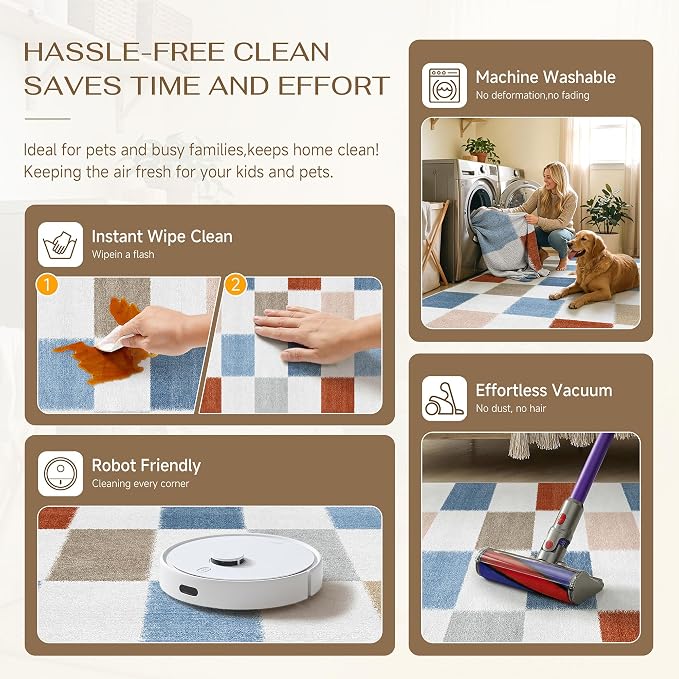 PureCozy Machine Washable 2x8 Runner Rug - Image 5
