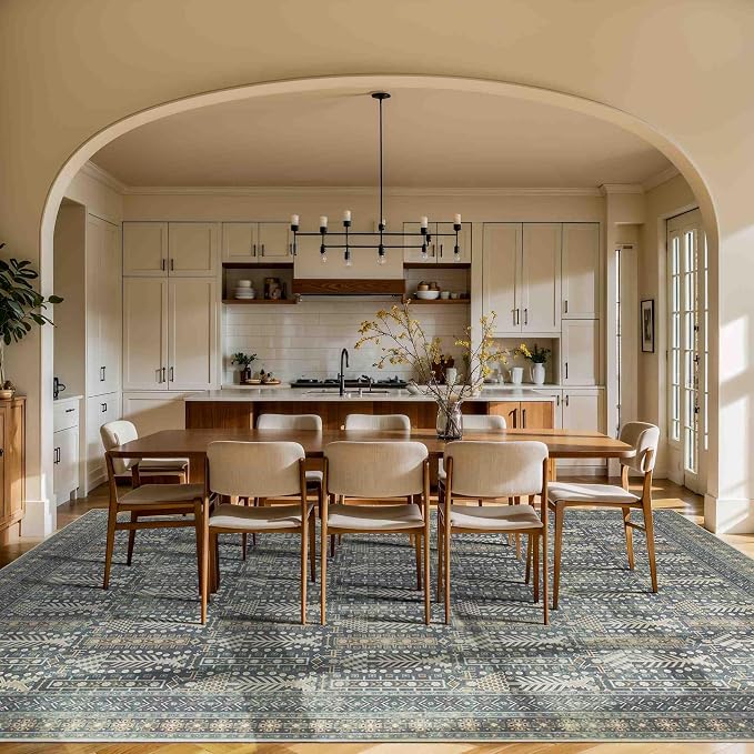 Rugxara 9x12 Washable Area Rugs - Image 4