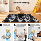 8x10 Area Rugs for Living Room, Large Fluffy Rugs for Bedroom, Fuzzy Shag Soft - Image 5