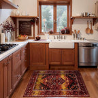 SERISSA Boho Rugs for Entryway, 2x3 Washable Non-Slip Rug Small Area Rug - Image 3
