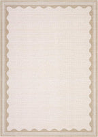 GarveeHome Scalloped 4x6 Rug Non-Slip Washable Low-Pile Carpet - Image 4