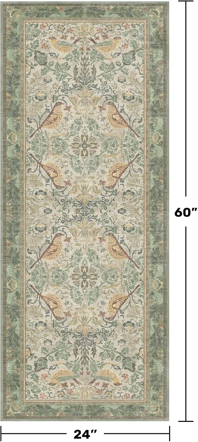 Sage Floral Kitchen Runners - Image 2