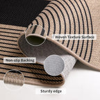 Tangsoo Easy Jute 3x5 Outdoor Rug - Image 3