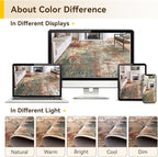 RELEANY Washable Area Rugs 2'x6' Non-Slip Modern Abstract Soft - Image 9