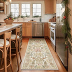 Runner Rugs Washable Kitchen Runner: 2'6"x8' Hallway Runner Rug Stain Resistant - Image 2