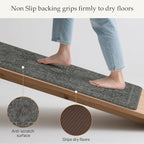 GENIMO Kitchen Mats for Floor 2PCs, Washable Anti Fatigue Mat for Cushioned - Image 5