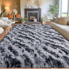8x10 Area Rugs for Living Room, Ultra Soft Fluffy Large Shaggy Rug Carpet for - Image 6