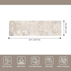 2x6ft Non-Slip Washable Kitchen Rug - Image 2