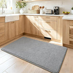 Keeko 2x3 Grey Area Rugs for Bedroom Living Room, Soft Modern Indoor Throw Rugs - Image 8