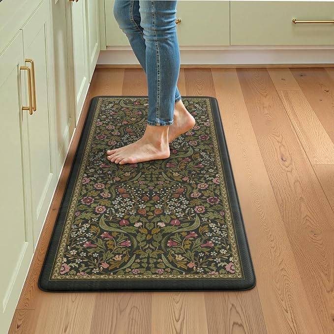 Collive Kitchen Mats for Floor, Cushioned Anti Fatigue Mat Non Slip Waterproof by Collive