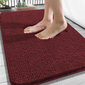 OLANLY Bathroom Rugs 34x21, Extra Soft Absorbent Chenille Bath Rugs, Rubber by OLANLY