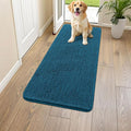 Smiry Dog Door Mat for Muddy Paws 44x24, Absorbent Dirt Trapper, Non-Slip by Smiry