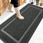 OLANLY Front Door Mat Indoor Outdoor Entrance, Waterproof All-Season, by OLANLY